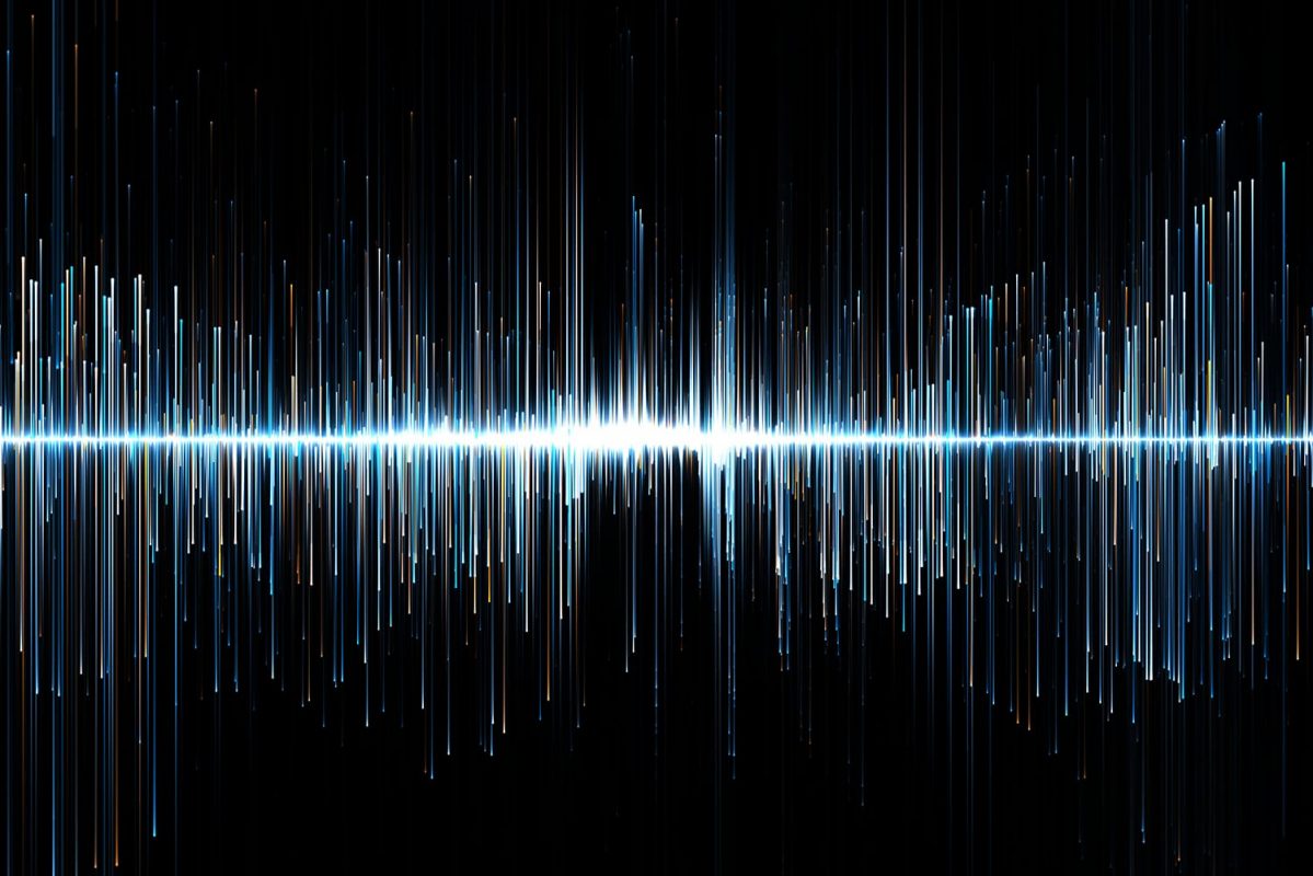 Audio waveform